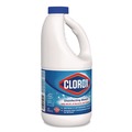 Bleach | Clorox CLO32260 43 oz. Bottle Concentrated Regular Disinfecting Bleach (6/Carton) image number 1
