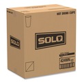 Perforated Roll & Hand Towels | SOLO 424WN-2050 24 oz Single-Sided Poly Paper Hot Cups - White (500/Carton) image number 1