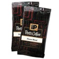 Coffee - Caffeinated | Peet's Coffee & Tea 504915 House Blend 2.5 oz. Frack Pack Coffee Portion Packs (18/Box) image number 1