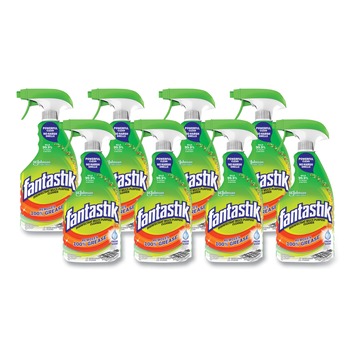 Fantastik 306387 32 oz Disinfectant Multi-Purpose Cleaner - Fresh Scent (8/Carton)