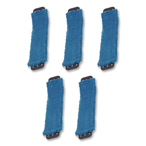 Mop Heads | Unger MM40B SmartColor MicroMop 15.0, 16-in, Blue image number 0