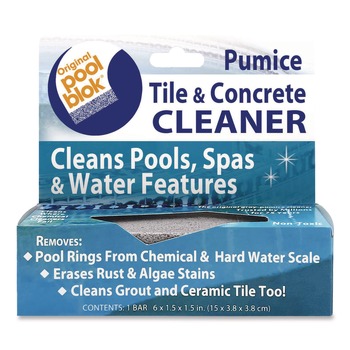Pumie PB-80Q Tile and Concrete Cleaner 6 x 1.5 Gray (12/Carton)