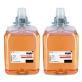 Soap Refills | GOJO Industries 5262-02 2,000 mL Luxury Foam Antibacterial Handwash Refill - Fresh Fruit Scent (2/Carton) image number 0