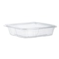 Food Containers & Lids | Dart CH35DEF ClearPac SafeSeal 7.9 in. x 8.8 in. x 1.8 in. Tamper-Resistant/Evident Containers - Clear (200/Carton) image number 3
