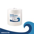 Cleaning Cloths & Wipes | Boardwalk HS475W 12 in. x 12 in. Heavy Duty Hydrospun Wipers - White (475/Roll) image number 1