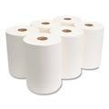 Perforated Roll & Hand Towels | Morcon Paper M610 10 in. x 500 ft. 1-Ply TAD Roll Towels - White (6 Rolls/Carton) image number 0