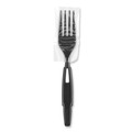 Disposable Forks | Dixie SSWPF5 SmartStock Wrapped Heavyweight Cutlery Forks Refill - Black (960/Carton) image number 1