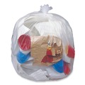 High-Density Trash Bags | Pitt Plastics PCRH385816N Eco Strong Plus 38 in. x 58 in. 16 mic 60 Gallon Can Liners - Natural (200/Carton) image number 3