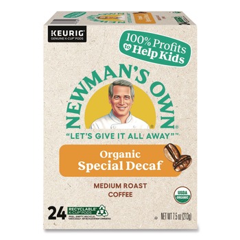 Newman's Own Organics 5000351722 K-Cups - Special Decaf (24/Box)