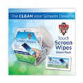 Cleaning Cloths & Wipes | Dust-Off DMHJ 1 Jar, 200 Individual 5 in. x 7-3/4 in. Touch Screen Wipe Packets image number 5