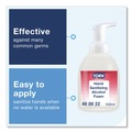 Hand Sanitizers | Tork 400022 18 oz. Pump Bottle Unscented Alcohol Foam Hand Sanitizer (6/Carton) image number 5