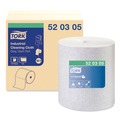 Perforated Roll & Hand Towels | Tork 520305 1-Ply 12.6 in. x 13.3 in. Industrial Cleaning Cloths -  Gray (1/Carton) image number 0