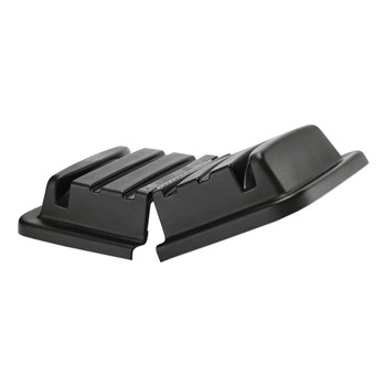 Rubbermaid Commercial FG461300BLA Hinged Dome Lid for Cube Truck - Black