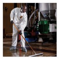 Hand Sanitizing Wipes | Ansell 48976 A45 Liquid/Particle Protection Surface Prep/Paint Coveralls - Triple Extra Large, White (25/Carton) image number 1