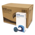 Scouring Pads & Sticks | Boardwalk 96130-M-BWK 3 in. x 2.5 in. Steel Wool Soap Pads - Blue (12/Carton) image number 0