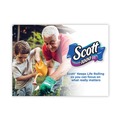 Perforated Roll & Hand Towels | Scott 10060 1-Ply 4.1 in. x 3.7 in. Septic Safe Toilet Paper - White (48/Carton) image number 6
