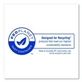 Cleaning Cloths & Wipes | Dart 69PPHT1 6.5 in. x 9 in. x 3 in. ProPlanet Microwaveable Hinged Plastic Containers - Clear (300/Carton) image number 4