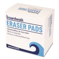 Scouring Pads & Sticks | Boardwalk 96157-M-BWK 2.5 in. x 4.5 in. x 1 in. Eraser Pads - White (6 Packs/Carton) image number 5