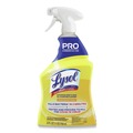 Disinfecting & Cleaning Solutions | Professional LYSOL Brand 19200-00351 32 oz. Trigger Spray Bottle Advanced Deep Clean All Purpose Cleaner - Lemon Breeze (12/Carton) image number 1
