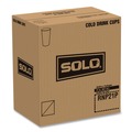 Perforated Roll & Hand Towels | SOLO RNP21P-2050 21 oz. Double-Sided Poly (DSP) Paper Cold Cups - White (1000/Carton) image number 1