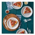 Plates | Pactiv Corp. 0TH100090000 Placesetter 9 in. Diameter Plate Satin Non-Laminated Foam Dinnerware - White (500/Carton) image number 4