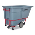 Carts & Trucks | Rubbermaid Commercial 2192467 1 cu yd BRUTE DURATILT Frame Tilt Truck Heavy Duty 2100 lb Capacity Gray image number 1