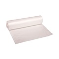High-Density Trash Bags | Boardwalk Z6640VNKR02 33 in. x 40 in. 33 gal. 16 mic High Density Industrial Can Liners Coreless Rolls - Natural (250/Carton) image number 1