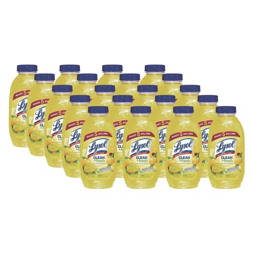 Disinfecting & Cleaning Solutions | LYSOL Brand 19200-93805 10.75 oz. Bottle Clean and Fresh Multi-Surface Disinfectant Cleaner - Sparkling Lemon and Sunflower Essence (20/Carton) image number 0