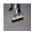Brooms | Boardwalk BWK73160 6.25 in. Polypropylene Bristles 16 in. Brush Street Broom Head - Brown image number 4
