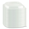 Food Containers & Lids | Anchor 4308100 8 in. Crystal Classics Square Lid - Clear (150/Carton) image number 0