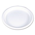 Perforated Roll & Hand Towels | SCT 18140WPF ChampWare Molded Fiber Tableware, Molded Fiber Plate, 9-in dia, White, 125 Plates/Sleeve, 4 Sleeves/Carton image number 0