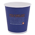 Cups | FLAVIA 25200018 10 oz. FLAVIA Design Hot Beverage Paper Cup - Blue (1000/Carton) image number 3