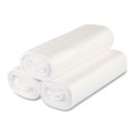 High-Density Trash Bags | Inteplast Group VALH3340N16 33 in. x 39 in. 33 Gallon 14 microns High-Density Commercial Can Liners Value Pack - Clear (250/Carton) image number 3