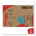 Cleaning Cloths & Wipes | WypAll 34607 176/Box L20 Brag Box Wipers - White image number 1