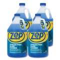 Disinfecting & Cleaning Solutions | Zep Commercial ZU1120128 1 gal. Bottle Streak-Free Glass Cleaner - Pleasant Scent (4/Carton) image number 0