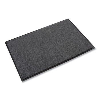 Crown WP 0035CH 36 in. x 60 in. Wonder-Pro Rectangular Mat - Charcoal