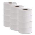 Toilet Tissues | Boardwalk SOD410320 3.2 in. x 525 ft. 2 Ply Septic Safe Jumbo Roll Bathroom Tissue - White (12/Carton) image number 0