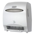 Towel Dispensers | Kimberly-Clark Professional 48856 12.7 in. x 9.57 in. x 15.76 in. Electronic Towel Dispenser - White (1/Carton) image number 1