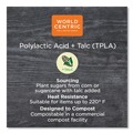 Disposable Spoons | World Centric SO-PS-B TPLA Compostable Cutlery Soup Spoon - White (1000/Carton) image number 2