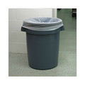 Low-Density Trash Bags | Boardwalk H6639HWKGR1 33 in. x 39 in. 33 gal. 0.6 mil Perforated Roll Low-Density Waste Can Liners - White (150/Carton) image number 6