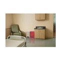 Indoor Waste Receptacles | Rubbermaid Commercial 1883564 Streamline 8-Gallon Front Step Style Resin Step-On Container - Red image number 6