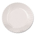 Plates | WNA WNA RSCW101212 10.25 in. Diameter Plastic Classicware Plates - Clear (144/Carton) image number 0