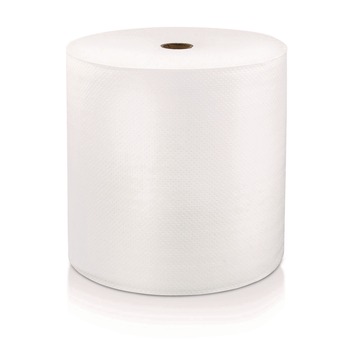 LoCor 46901 8 in. x 1000 ft. 1-Ply Hard Wound Roll Towel - White (6/Carton)