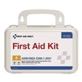 First Aid Kits | First Aid Only 91322 76-Piece ANSI 2021 First Aid Kit for 10 People with Plastic Case (1-Kit) image number 0