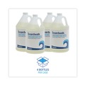 Soap Refills | Boardwalk 5005-04-GCE00 1 Gallon Herbal Mint Scent Foaming Hand Soap - Light Yellow (4/Carton) image number 5