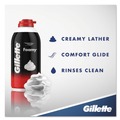 Shavers | Gillette 14501 2 oz. Aerosol Spray Can Foamy Shave Cream - Original Scent (48/Carton) image number 3
