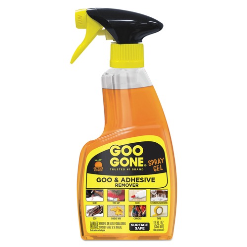 Paint, Graffiti & Gum Removers | Goo Gone 2096EA 12 oz Spray Bottle Spray Gel Cleaner - Citrus Scent image number 0