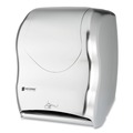 Towel Dispensers | San Jamar T1470SS 16.5 in. x 9.75 in. x 12 in. Smart System with iQ Sensor Towel Dispenser - Silver image number 1