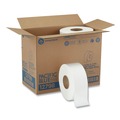 Toilet Tissues | Georgia Pacific Professional 12798 1000 ft. Jumbo Jr. 2 Ply Bathroom Tissue Rolls - White (8/Carton) image number 0