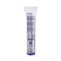 Cup Lids | Dart DLW662 1.9 in. Diameter Hole Open-Top Dome Lid Fits 9 oz. To 22 oz. Plastic Cups - Clear (1000/Carton) image number 2